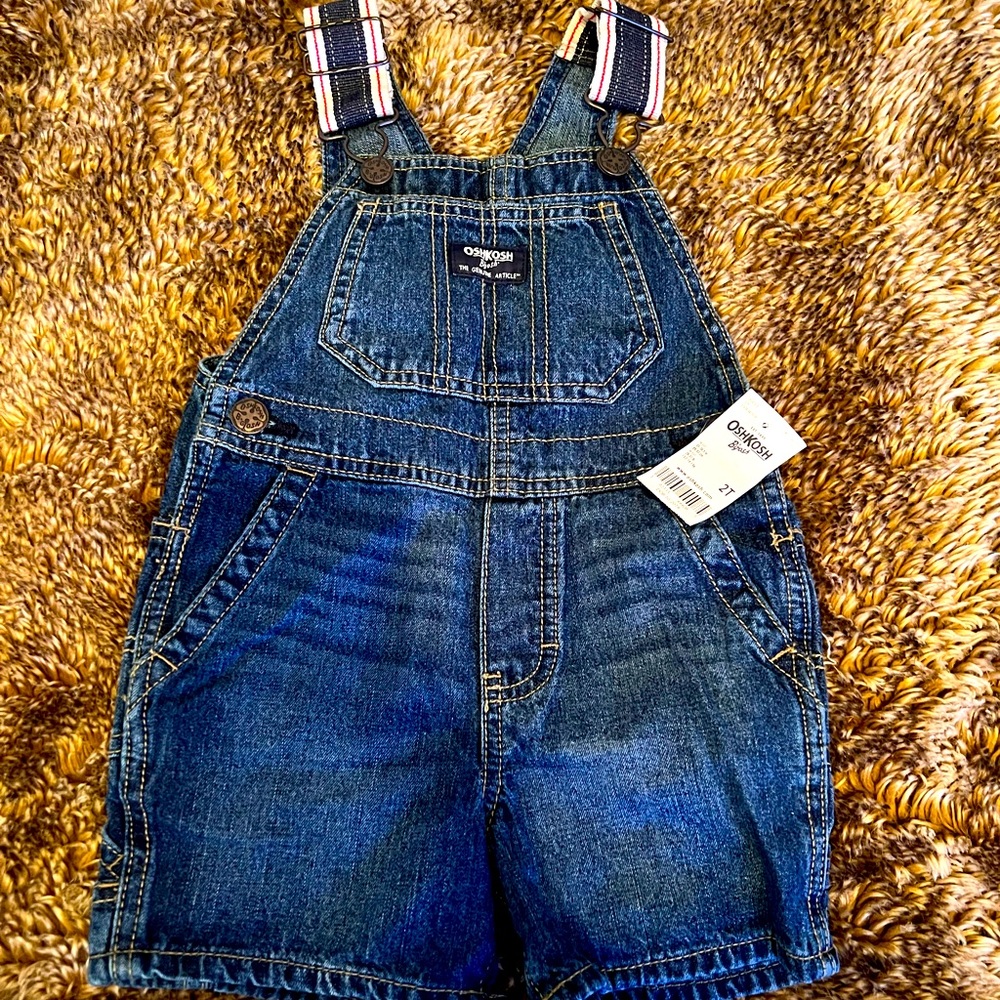 Oshkosh Denim Overall Shorts